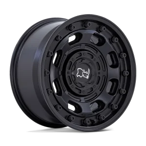 Black Rhino – ATLAS – Black – 16″x8″ -10mm – All weather Wheels – BR007MX16806810N